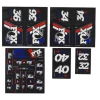 FOX RACING SHOX Kit Stickers Heritage Decal For Forks And Shocks Red/White/Blue (803-01-339) Email To A Friend Share Facebook Share On Twitter