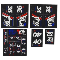 FOX RACING SHOX Kit Stickers Heritage Decal For Forks And Shocks Red/White/Blue (803-01-339) Email To A Friend Share Facebook Share On Twitter