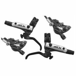 SHIMANO Pair Disc Brake SLX M675 PM 160mm W/o Disc (L.1000mm/1700mm) (KM675BLFPRA100+KM675BRRXRA170) Email To A Friend Share Facebook Share On Twitter